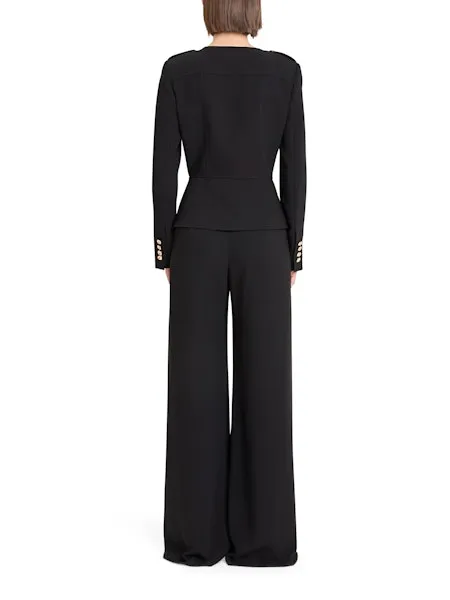 RawHemDetail Tompkins Jacket in Black