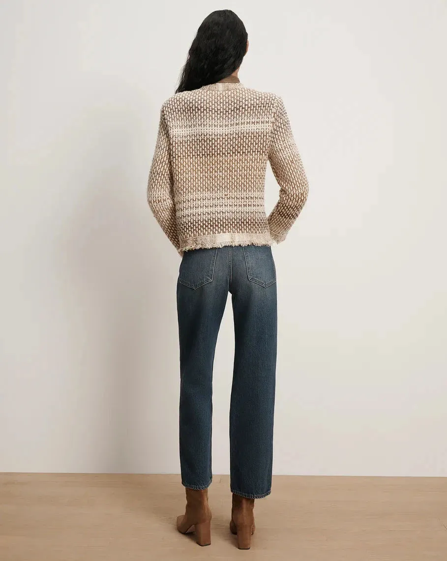 Sariyah Knit Jacket Desert Khaki Multi Thermal Insulation