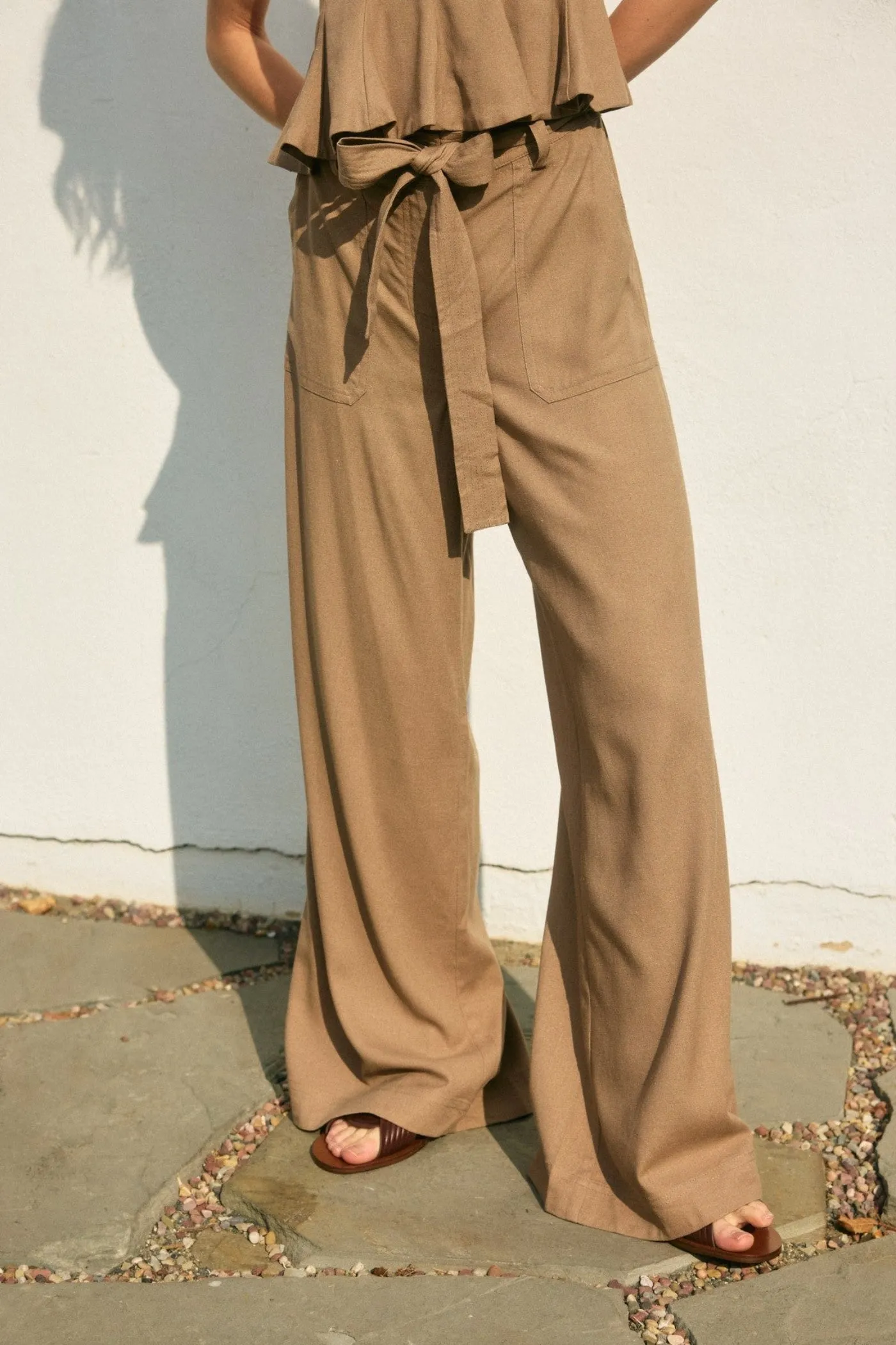 DARCY WIDE-LEG PANTS Indoor Comfort