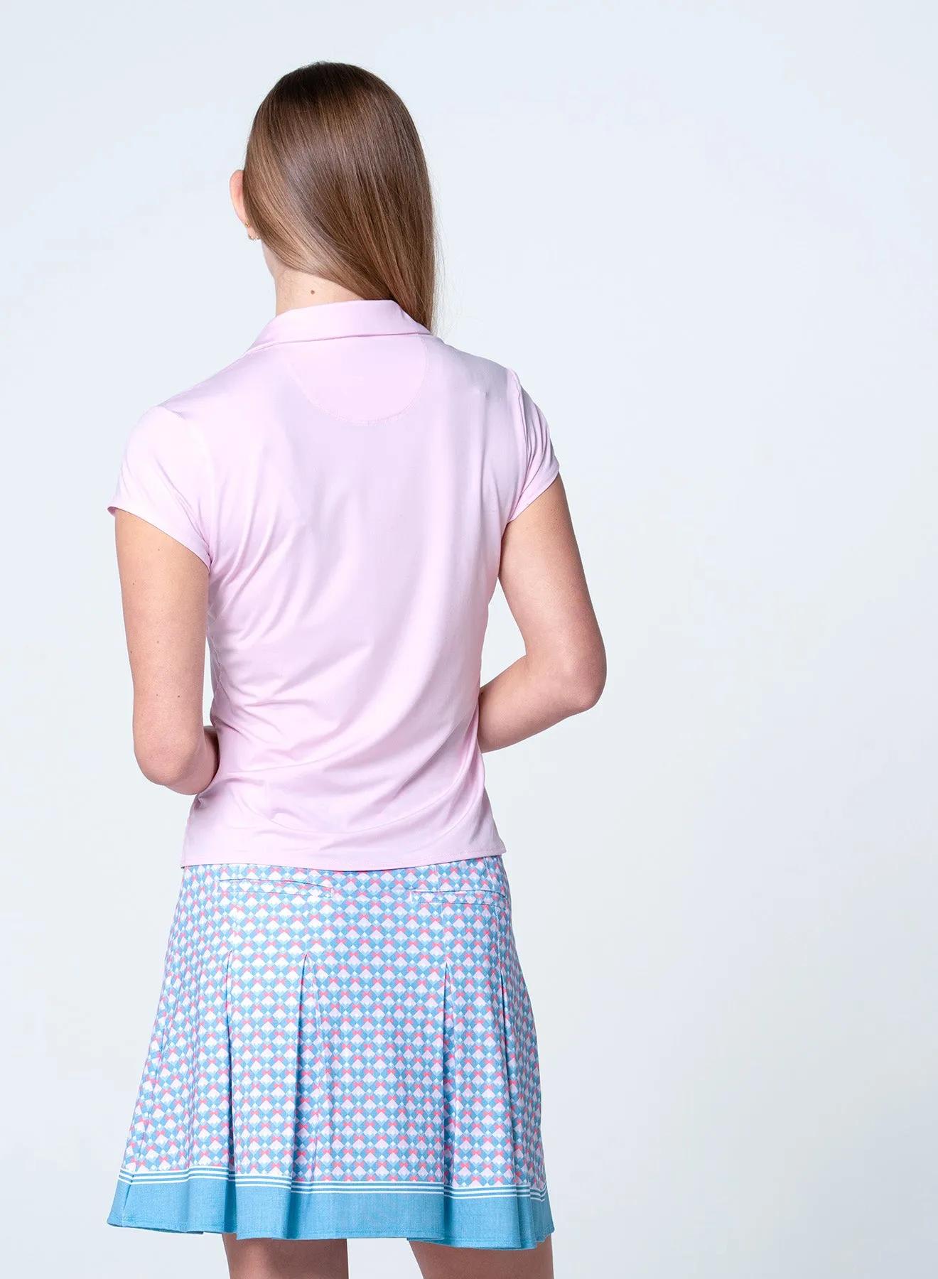 Day Club Short Sleeve All Day Comfort Ventilated Panel Design