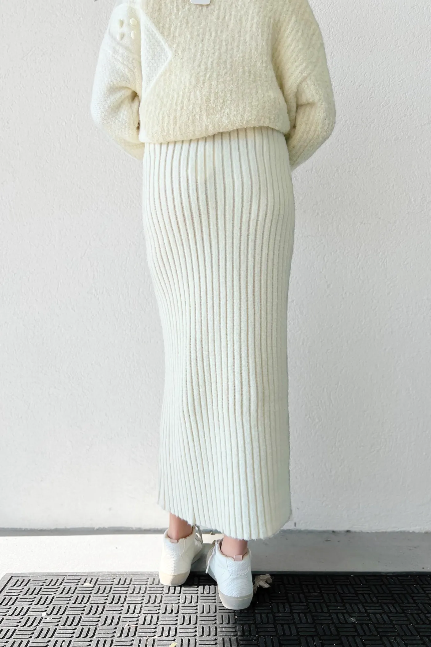 ALLISON MAXI SKIRT Light Fabric