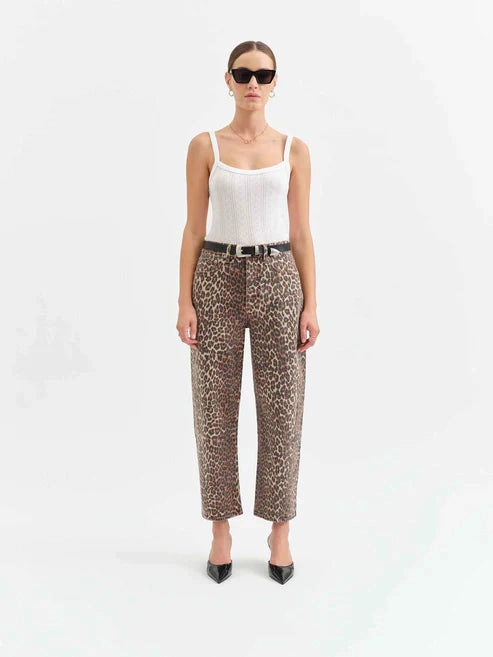 Flexible Design WindResistantMaterial Daze Denim Westward Barrel Leg in Cool Cat