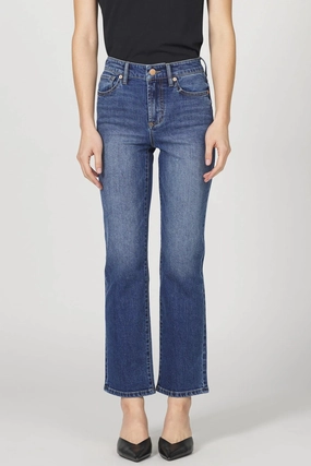 Cozy Fit Dear John Anika Straight Leg Jeans in Midtown