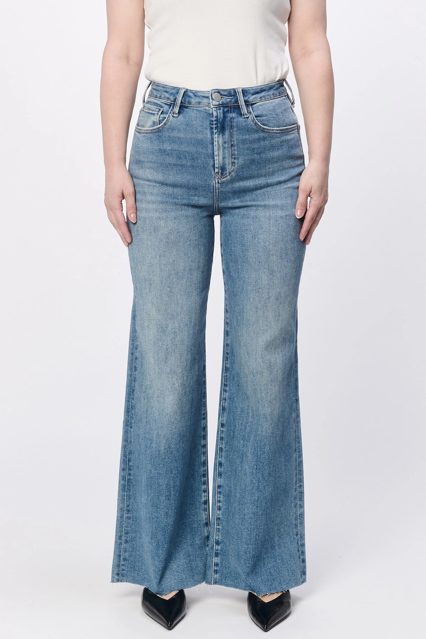 Eco Friendly Material ShockAbsorbing Dear John Fiona Wide Leg Jean in Norway