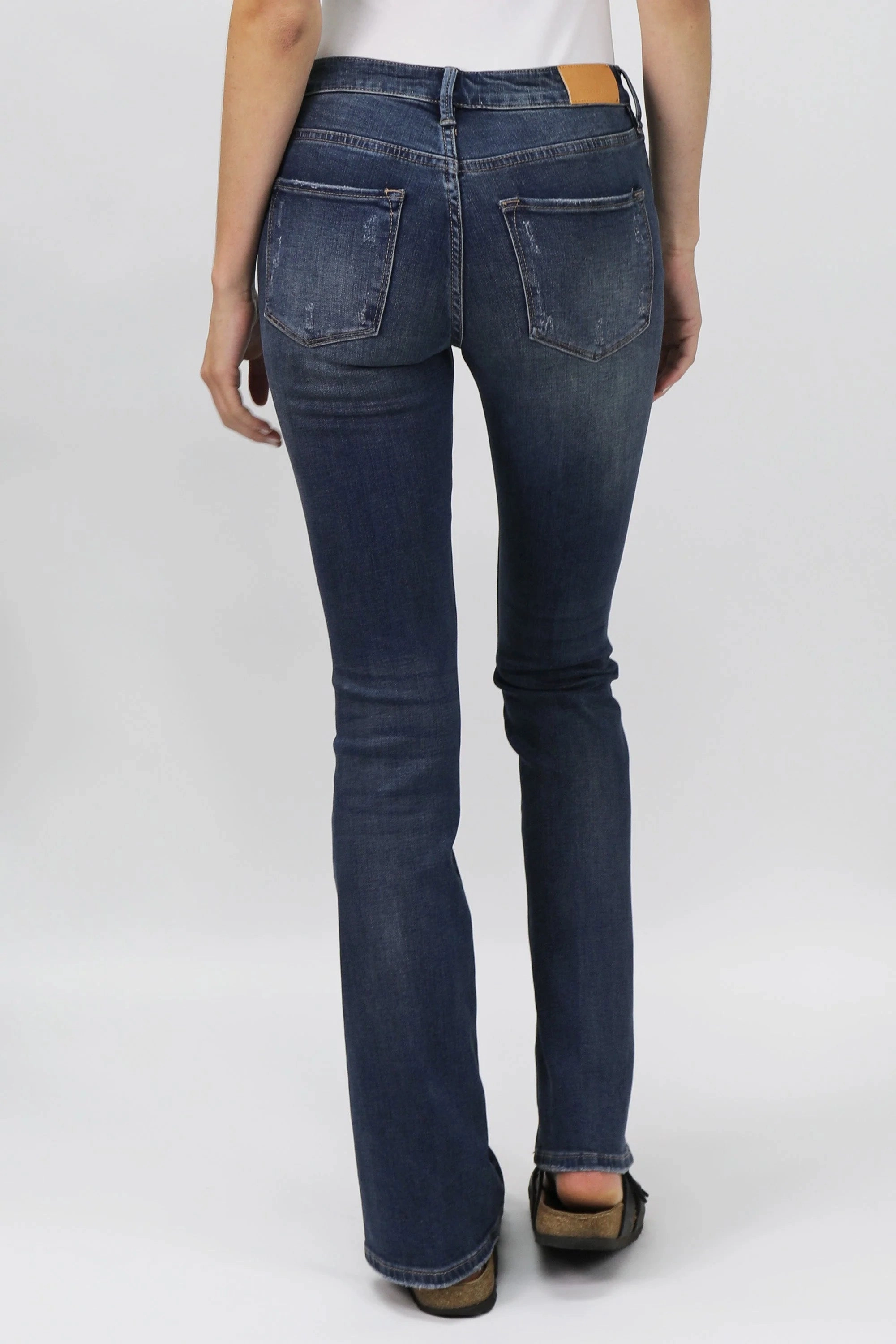 Flexible Material Dear John Jaxtyn Bootcut Jeans in Millbridge