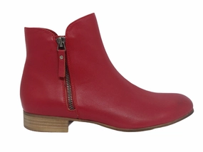 Django & Juliette Fabian ~ Red ~ Leather boot
