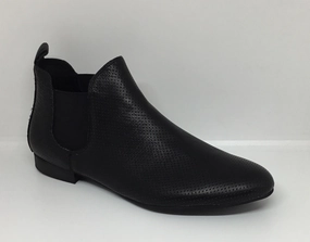 Django & Juliette Global Leather Ankle Boot ~ Black ~ Grey ~ Cognac ~ Red