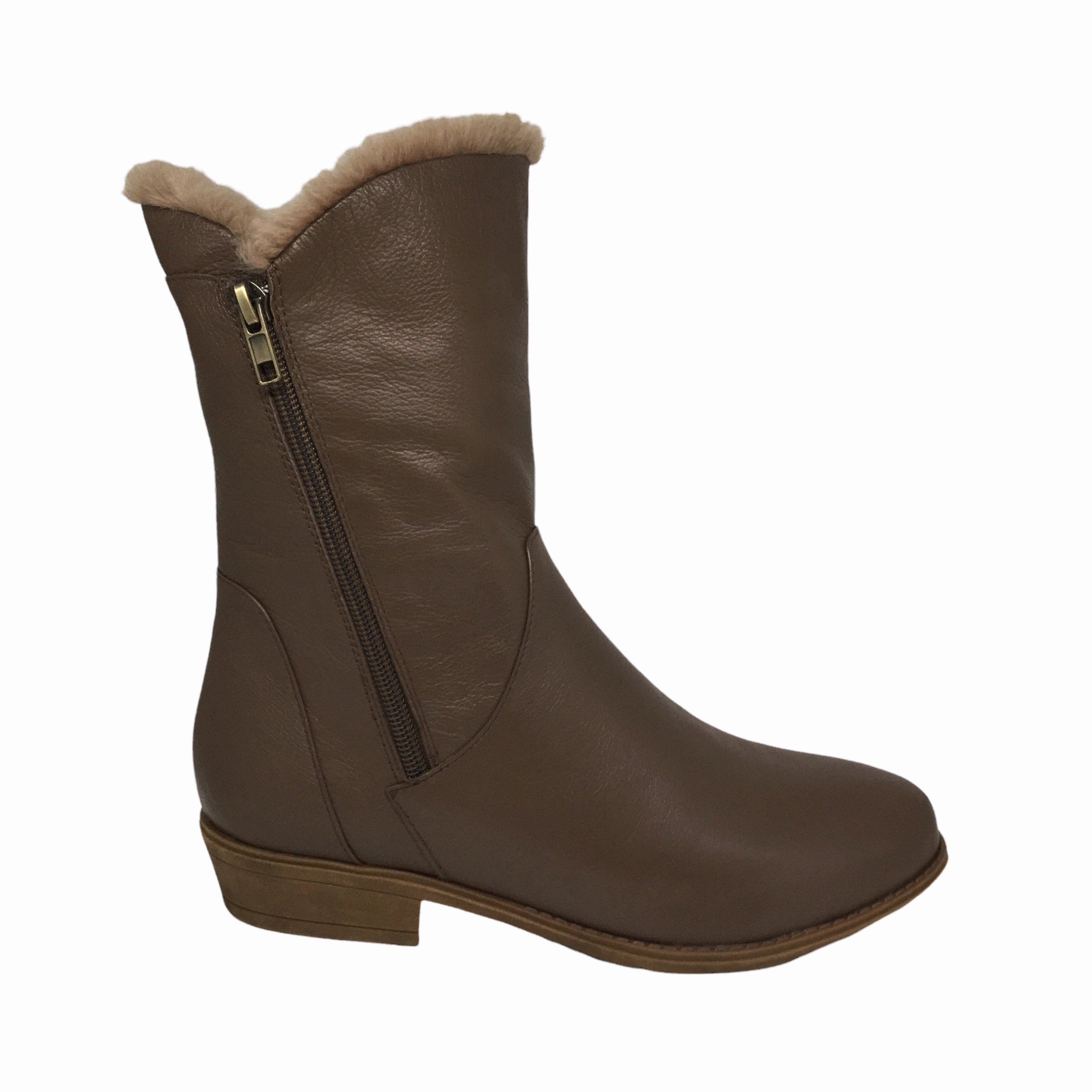 Django & Juliette Rudo Leather ~ Mocca ~ Black