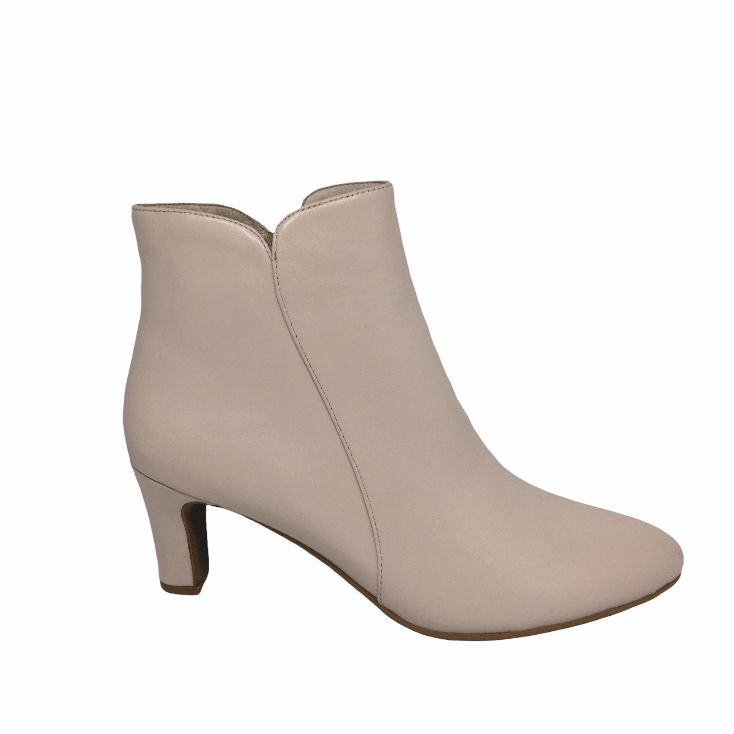 Django & Juliette Tomie Leather Boot ~ Black ~ Nude