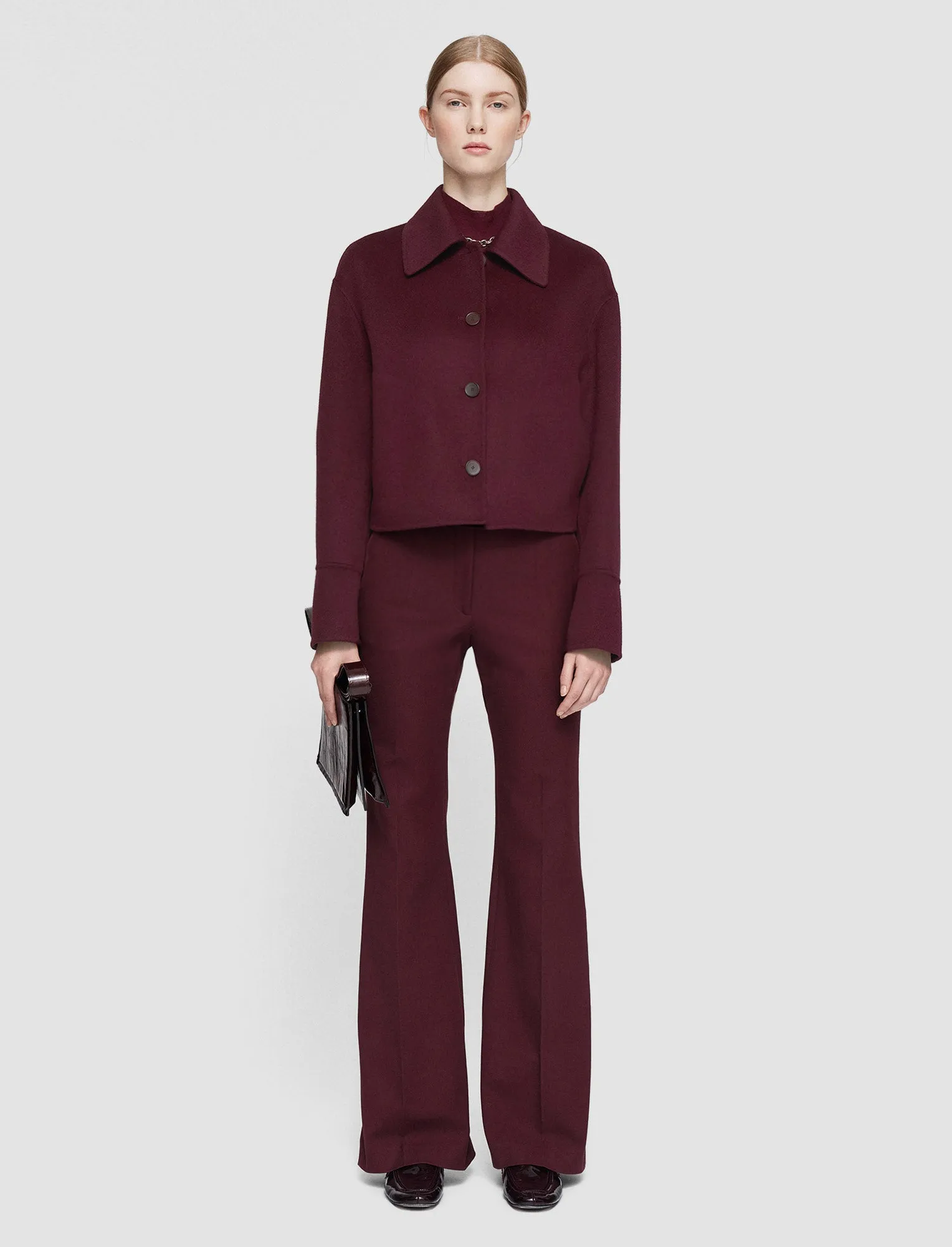 Wool Smart Wear Double Face Cashmere Gerrard Jacket