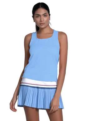 Reaction Tank MeshLining Printed Blouse