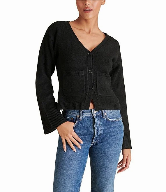 HighStrength Threadwork Odelia Cardigan in Black