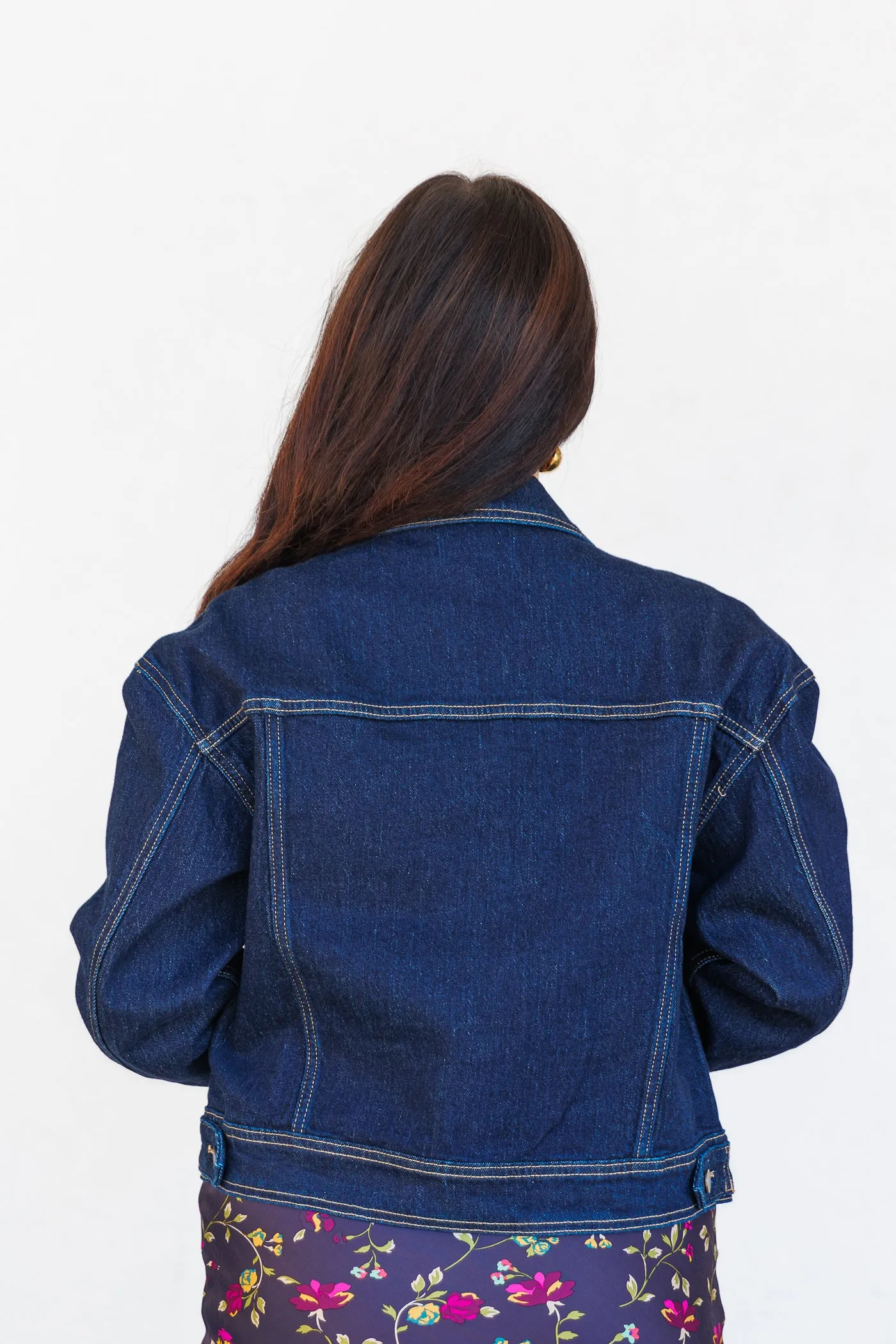 HighNeckline Bonded Seam Tape SOMER JEAN JACKET