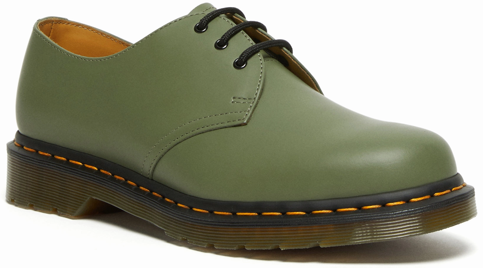 Dr Martens 1461 Khaki Green Smooth