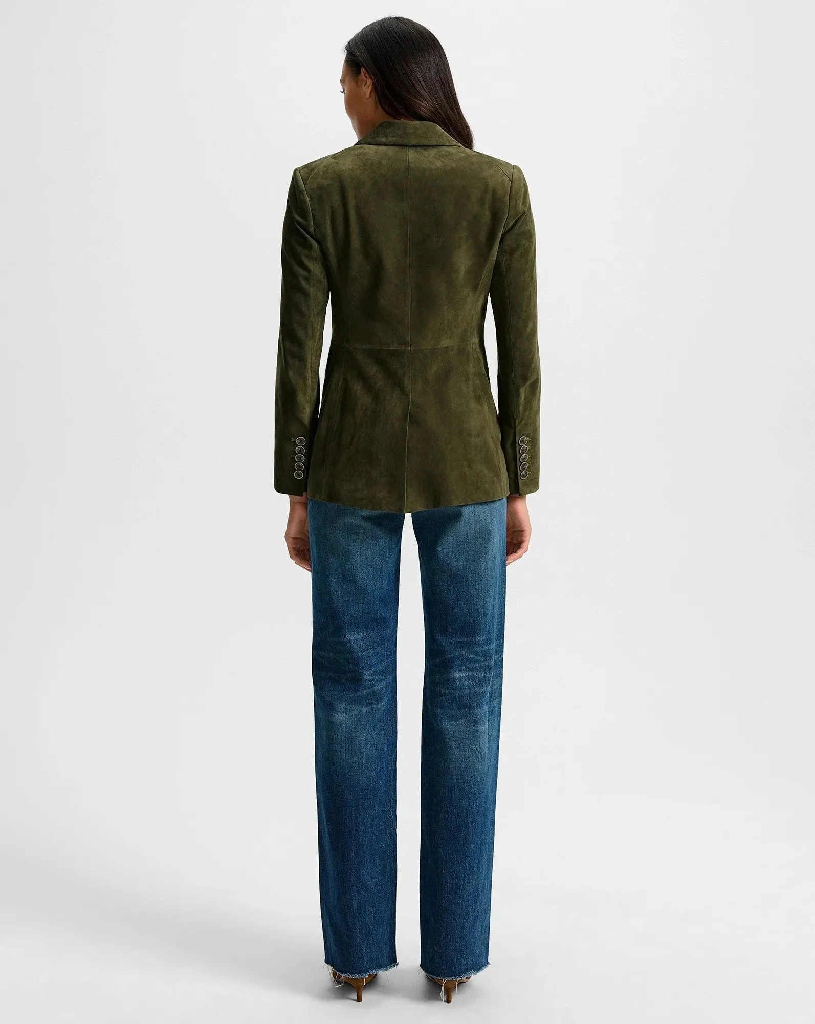 Duane Suede Dickey Jacket Cypress WrinkleResistant Software