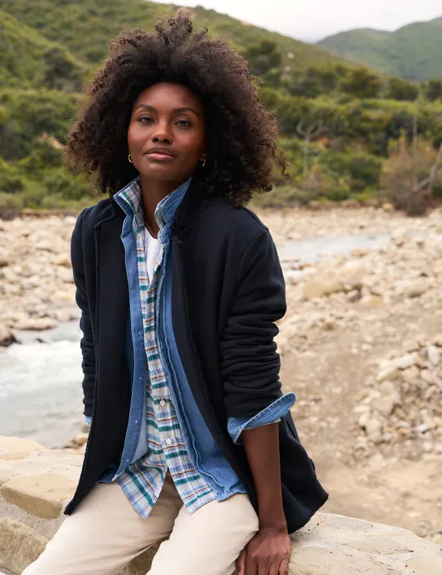 Dublin Knit Blazer British Royal Navy Commuter Fit Non Restrictive Mobility