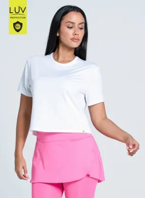 Power Box Tee Active Tee Flattering Drape