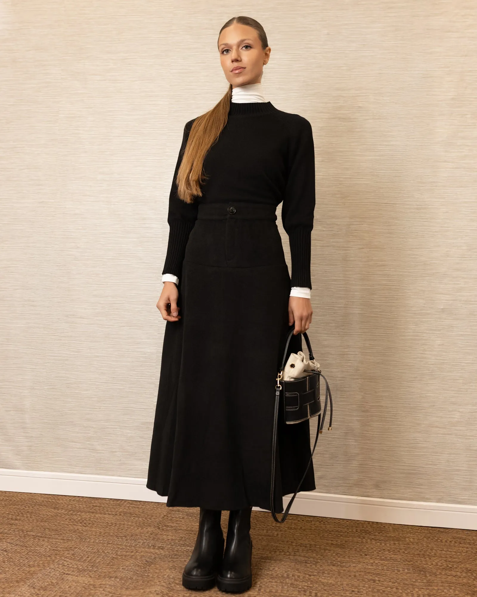 Yves Aline Maxi | Black Quick Comfort Fit