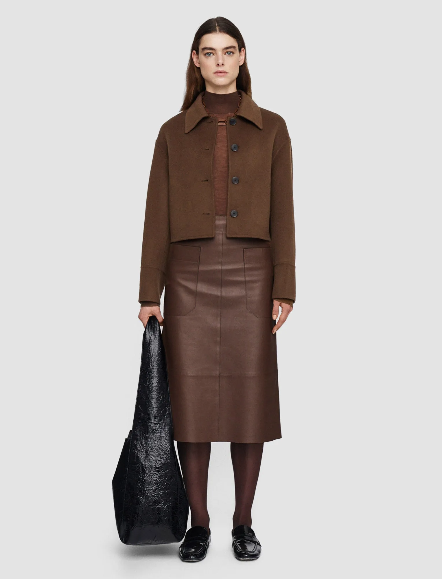 Snag Free Surface Layer game Double Face Cashmere Gerrard Jacket