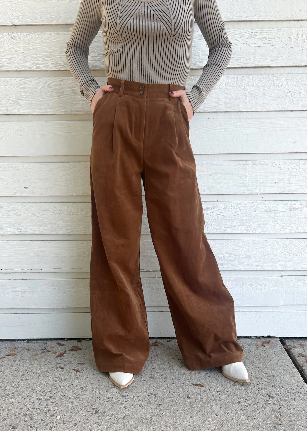 Outdoor Ready Lightweight Fabric AMY CORDUROY PANTS