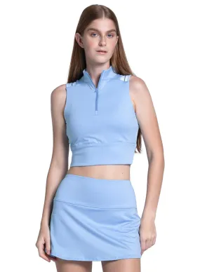 Edge Cut Crop Tank Soft Knit Ribbed Trims