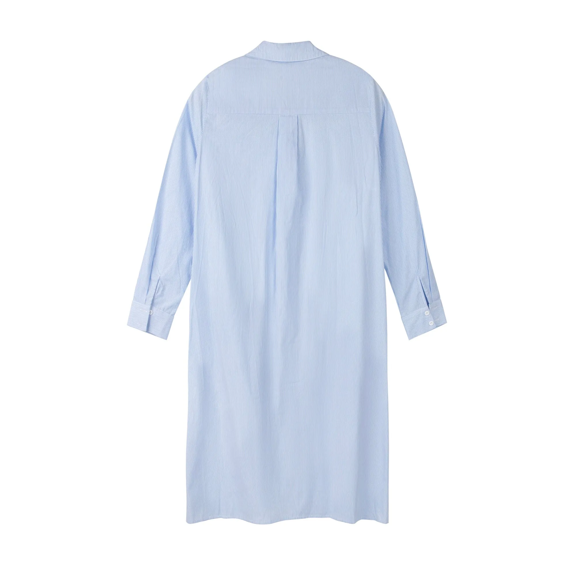 Ruffle shirt dress [Final Sale] Peace Glow Lawn Soft