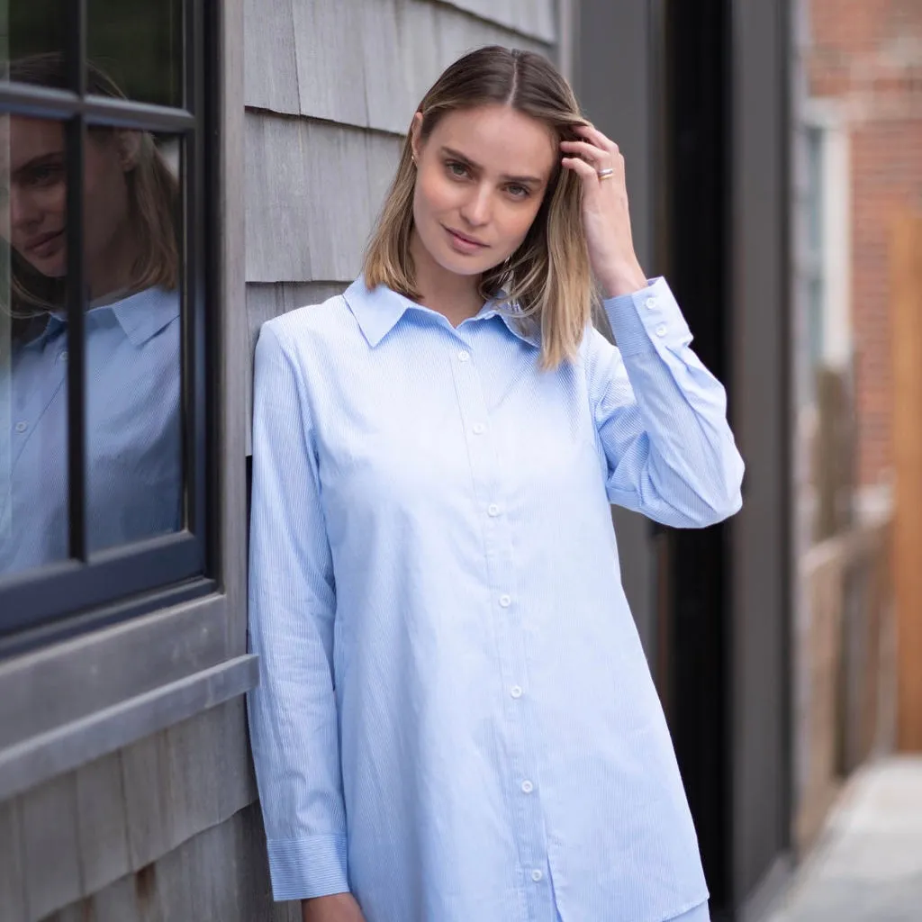 Muted Tones Ruffle shirt dress [Final Sale]