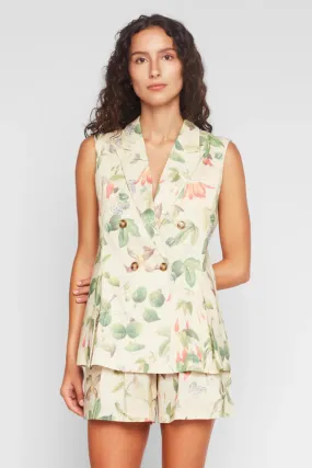 ELENA BLAZER VEST NonIrritatingEdges Elasticated Hem