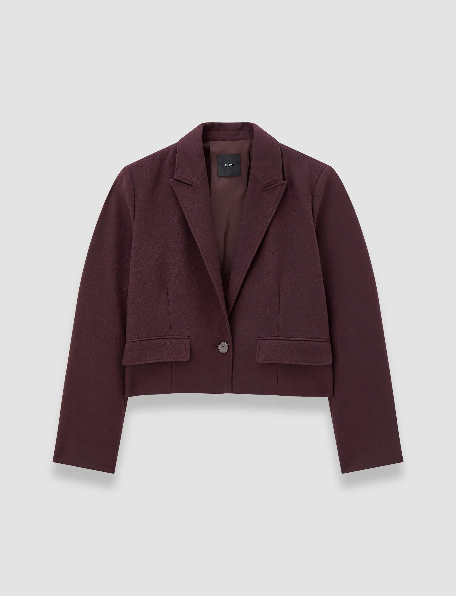 high-end Elia Flannel Wool Jacket