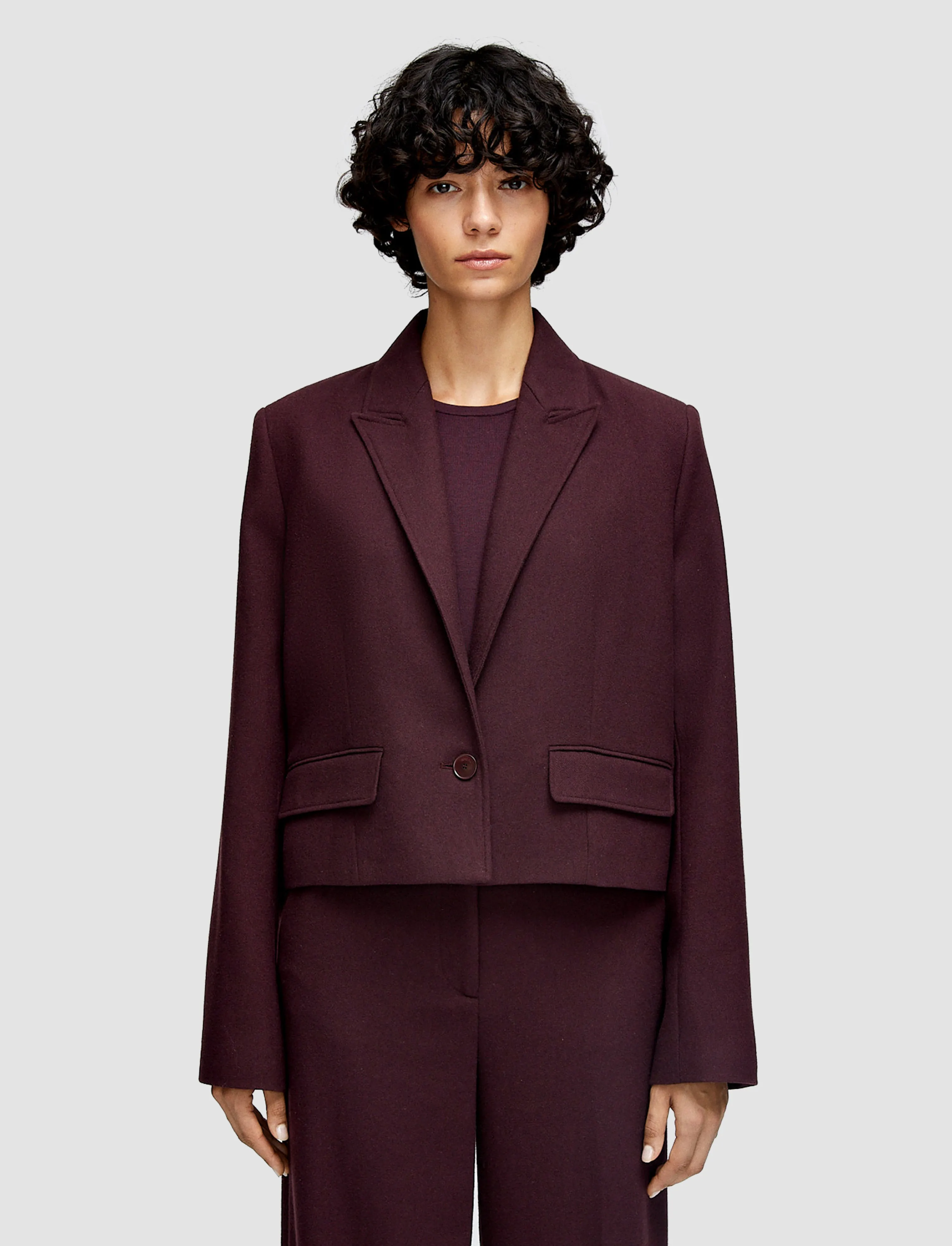 Elia Flannel Wool Jacket Reflective Safety Details Protective Style