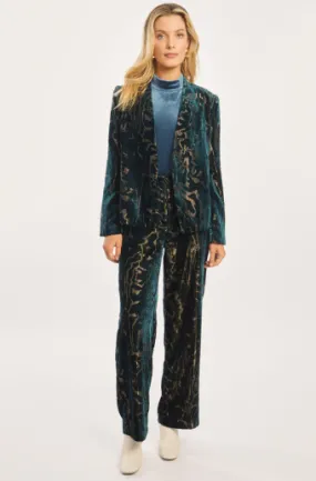 Stylish T-shirt Elize Blazer in Golden Jade