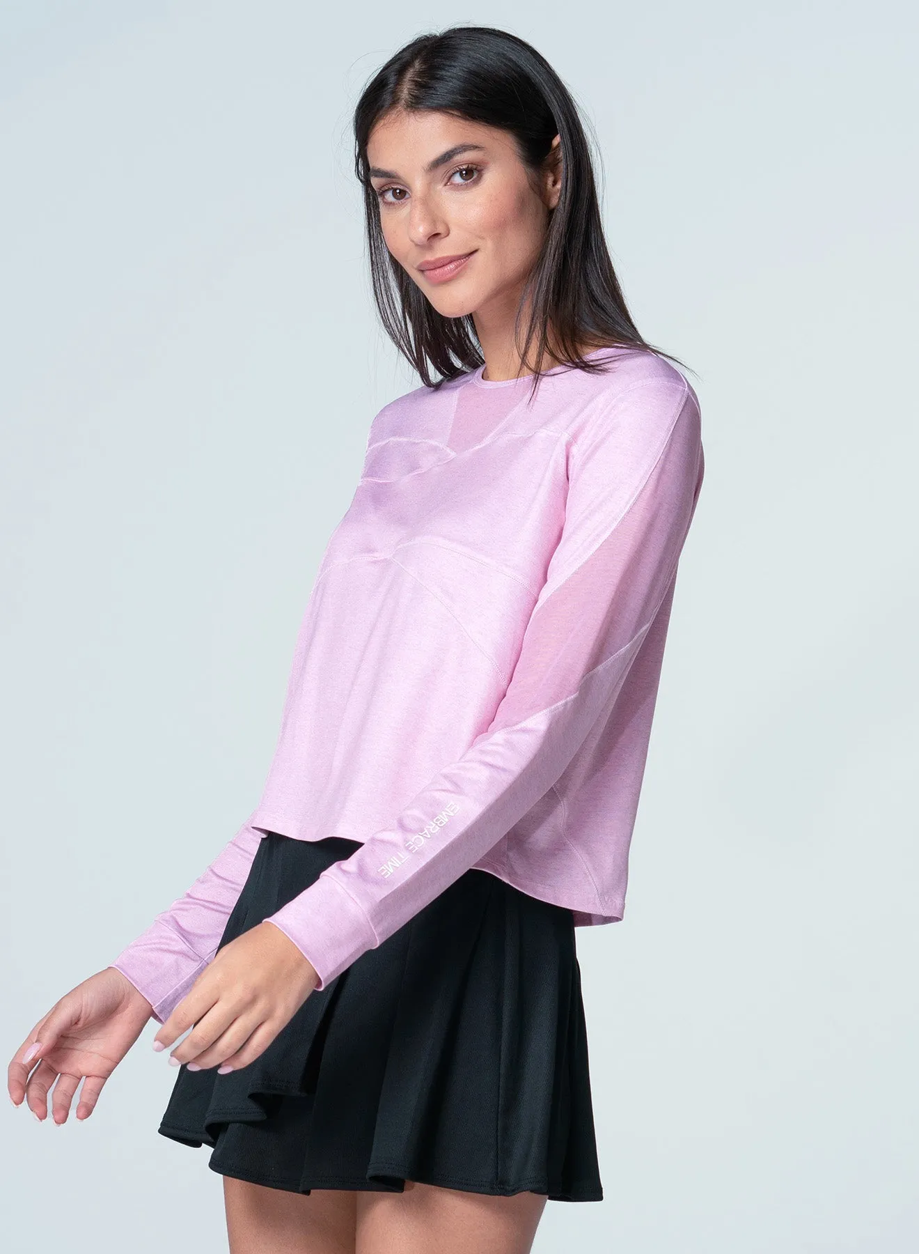 Eco Conscious Dye Process Embrace Time Long Sleeve