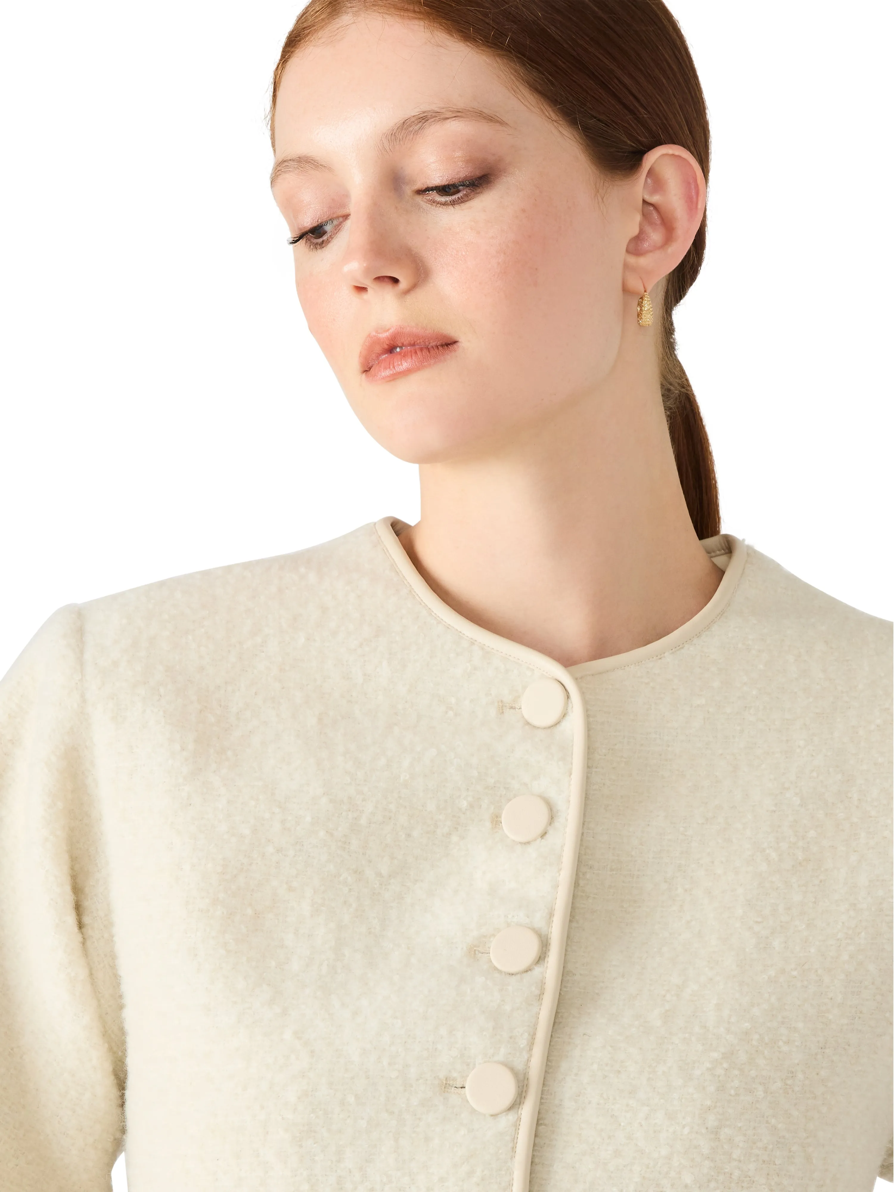 Light Fabric Emili Jacket in Cream