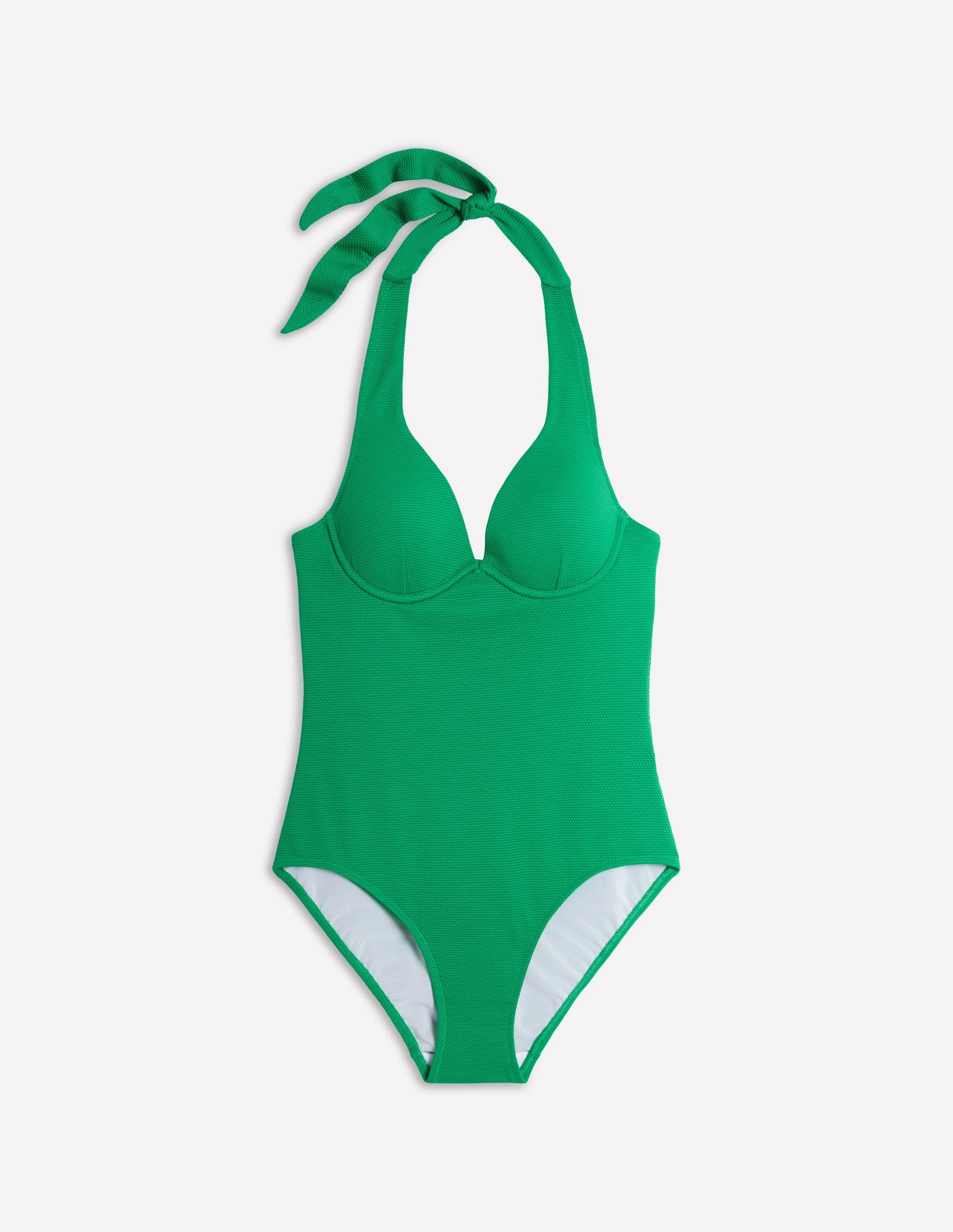 Fashion Trends Metallic Finish Enhancer Swimsuit-Bright Green