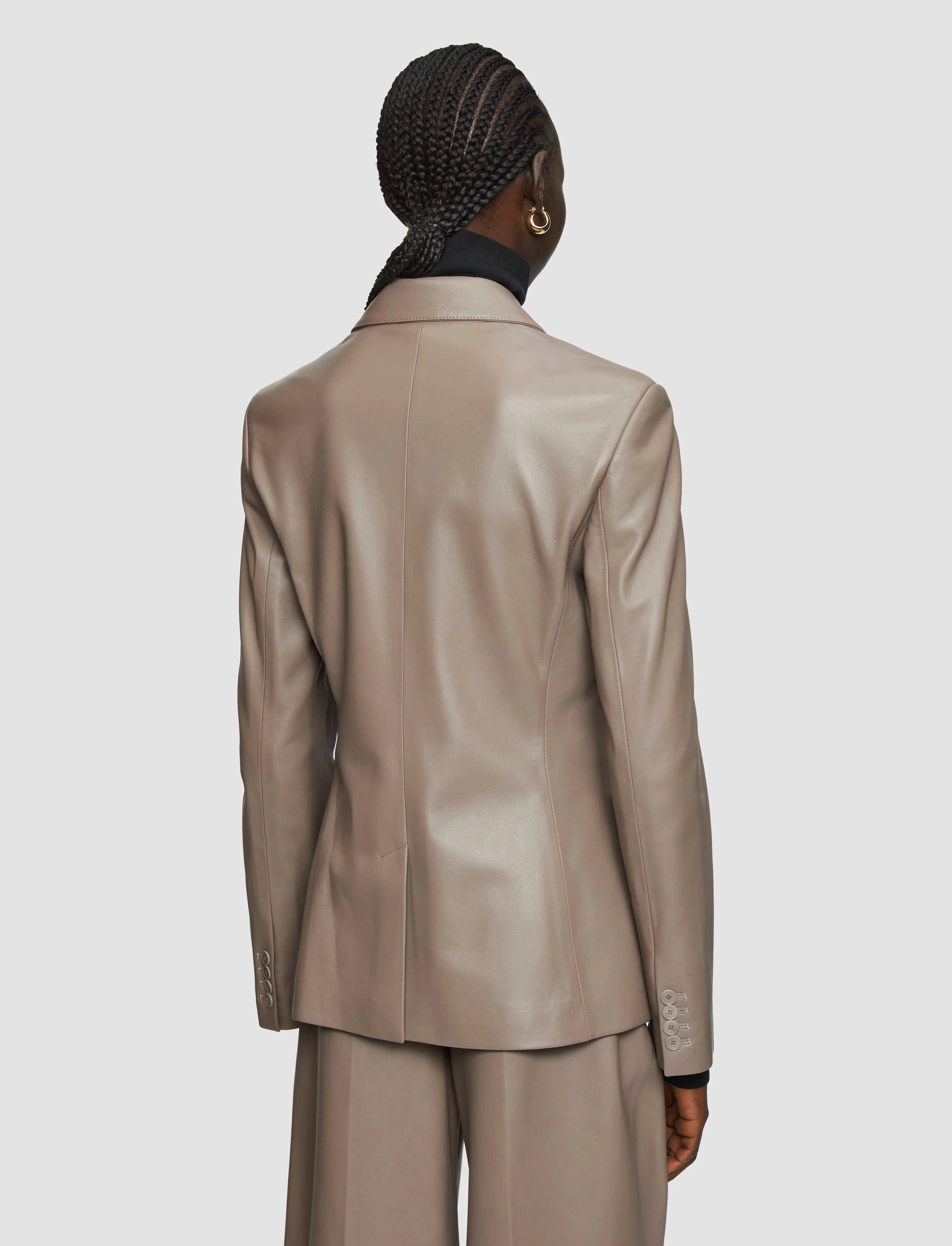 Heat Sealed Seams City Layer Glenview Nappa Leather Jacket