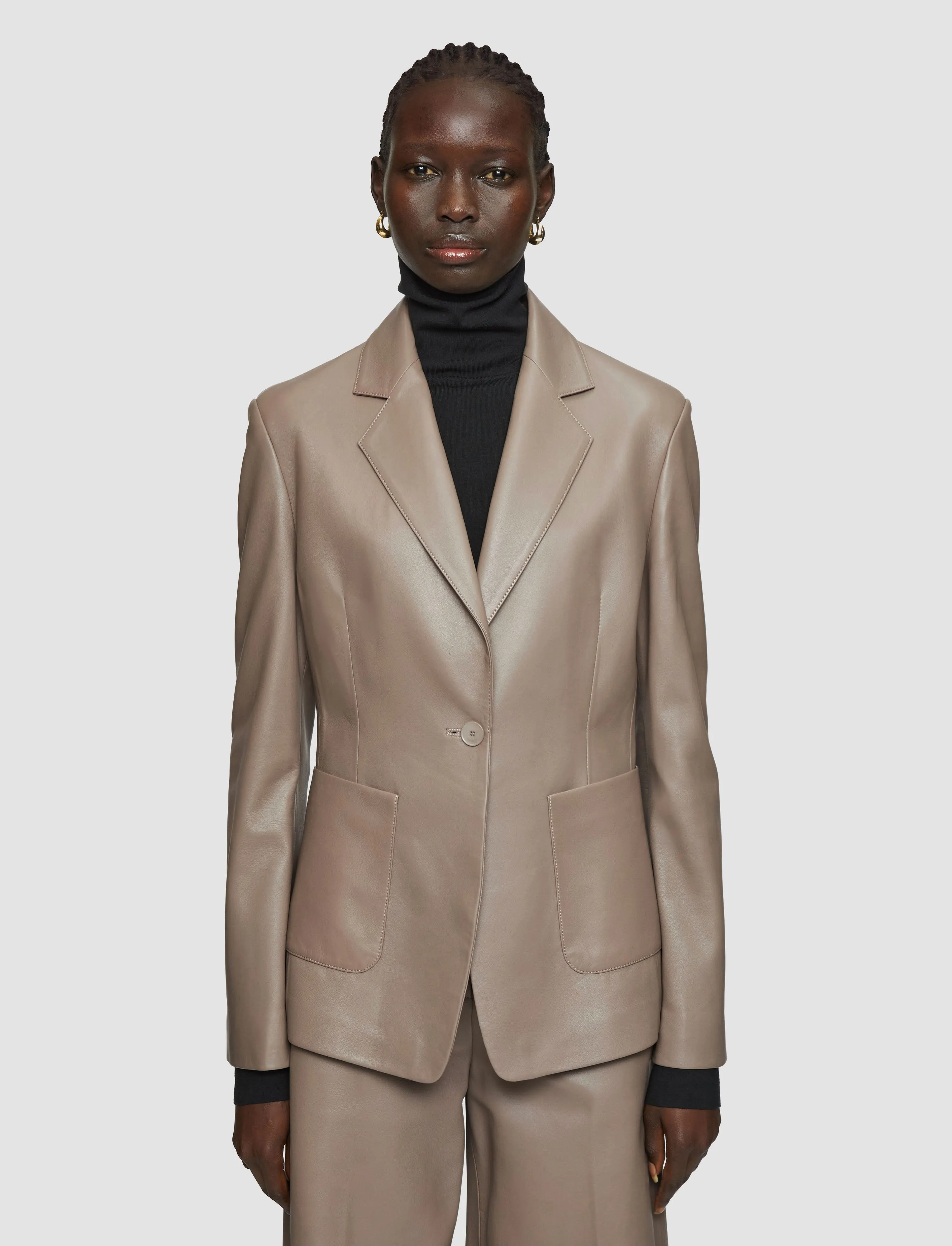 Glenview Nappa Leather Jacket Lightweight Design