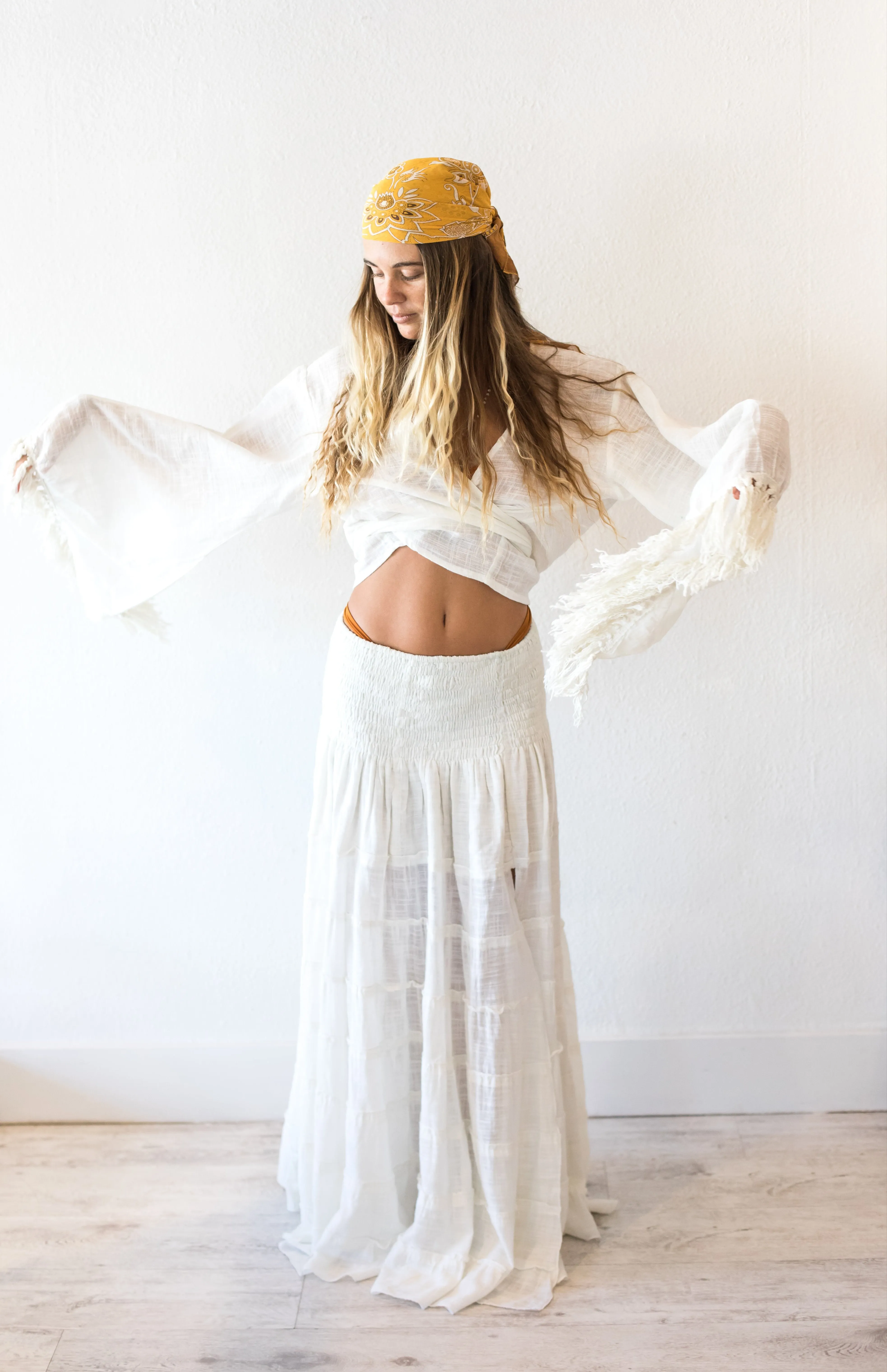 Salt & Sun Maxi Skirt Minimal Design