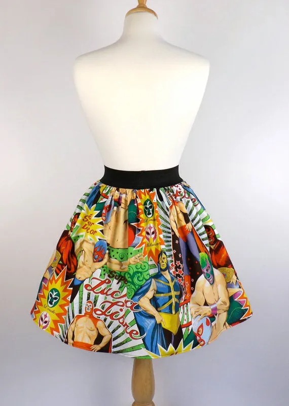 Lucha Libre Luchador Folklorico Skirt #AP782 Perfect Layer Day Hike