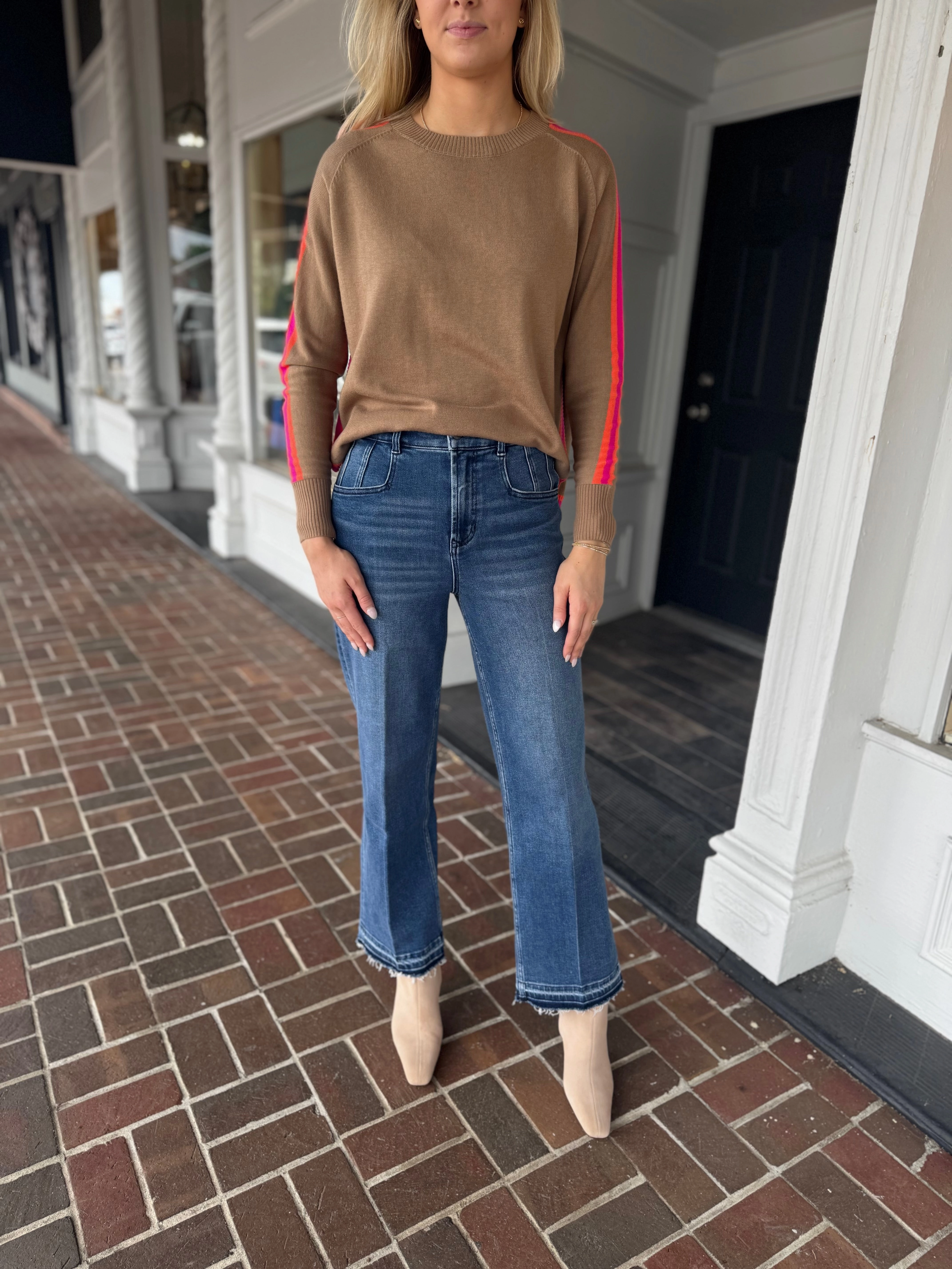 Dear John Holly Straight Leg Jeans in Summerville Eco friendly materials QuickRelease