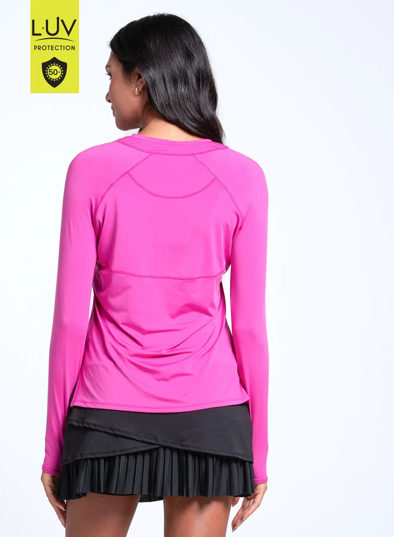 UVProtection High Low Breezy Long Sleeve