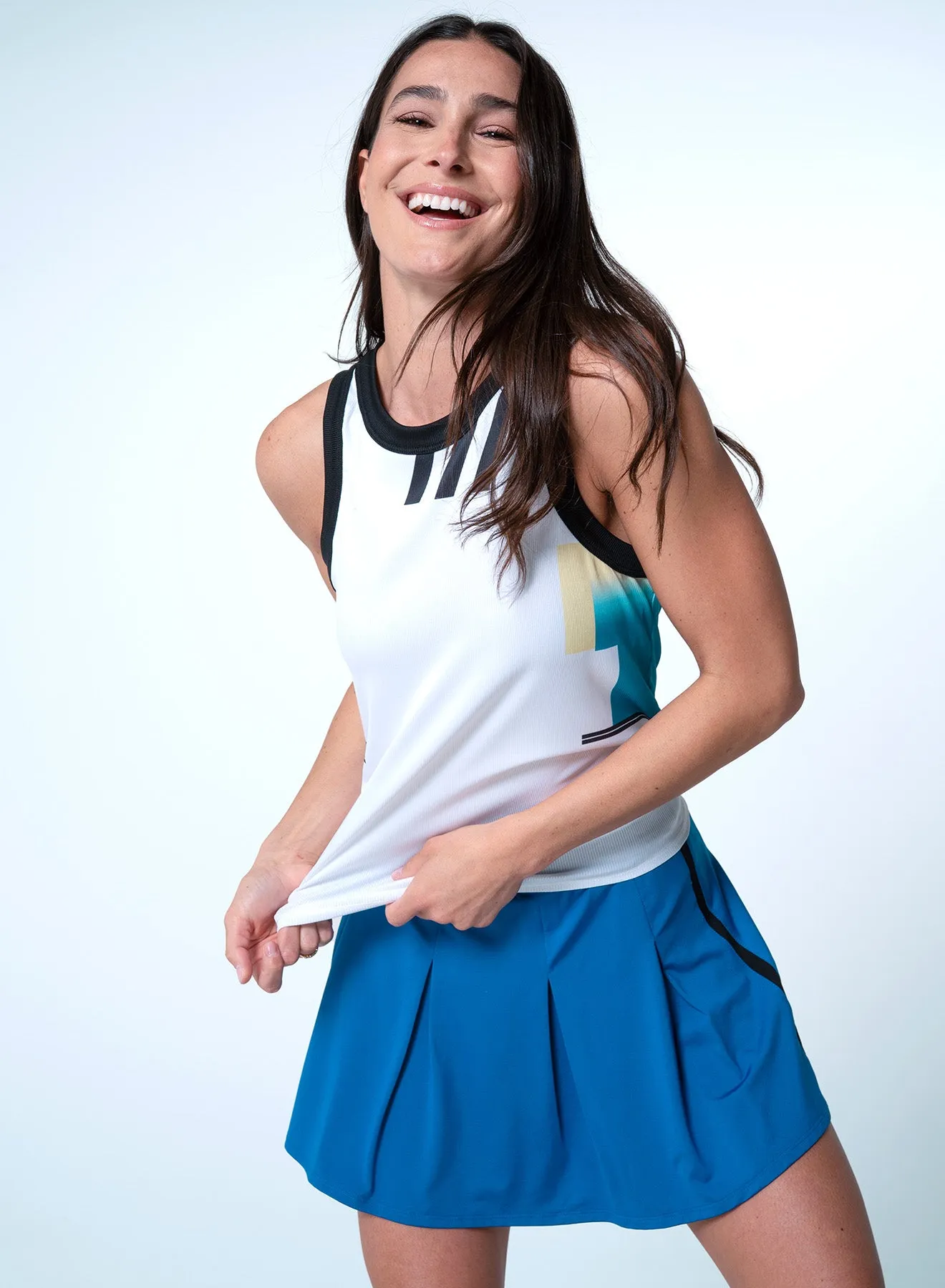 SunProtective Stripe It Up Tie Back Tank