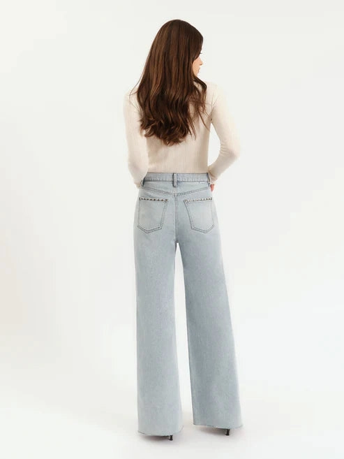 Cool Touch Minimal Design Daze Denim Far Out High Rise Wide in Let's Dance