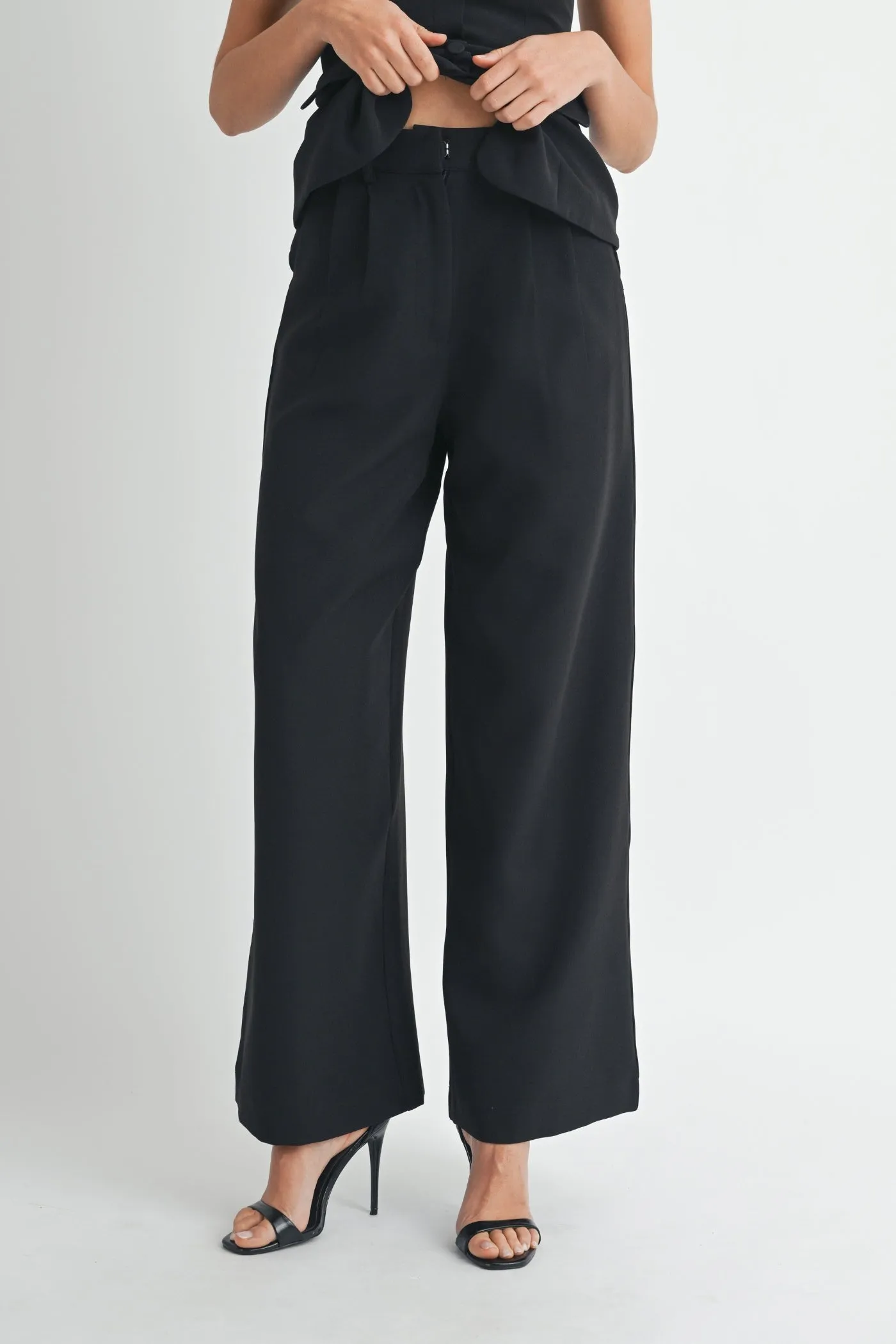 FRAN CREPE TAILORED TROUSERS Sport Layer