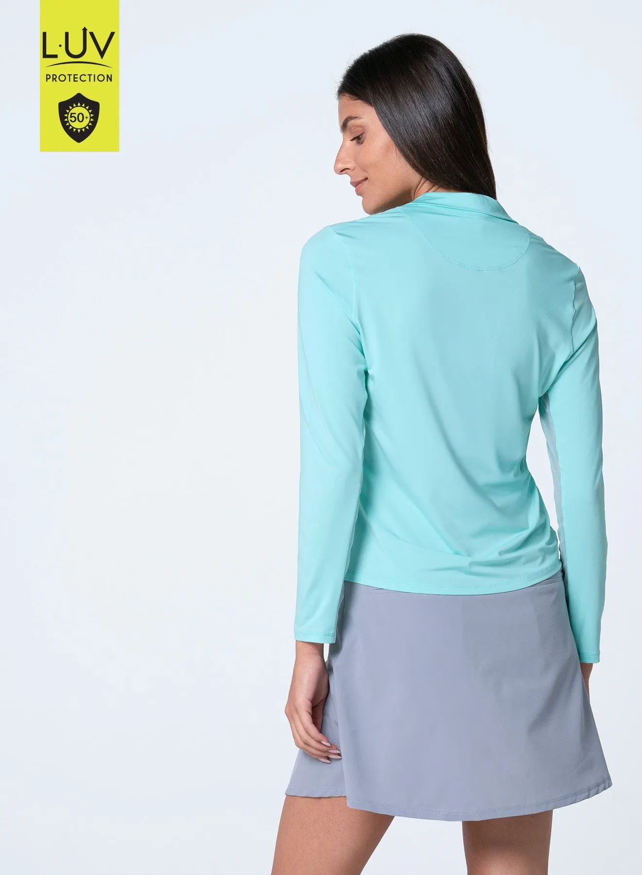 Free Play Zip Long Sleeve Sweat Absorbing Lining