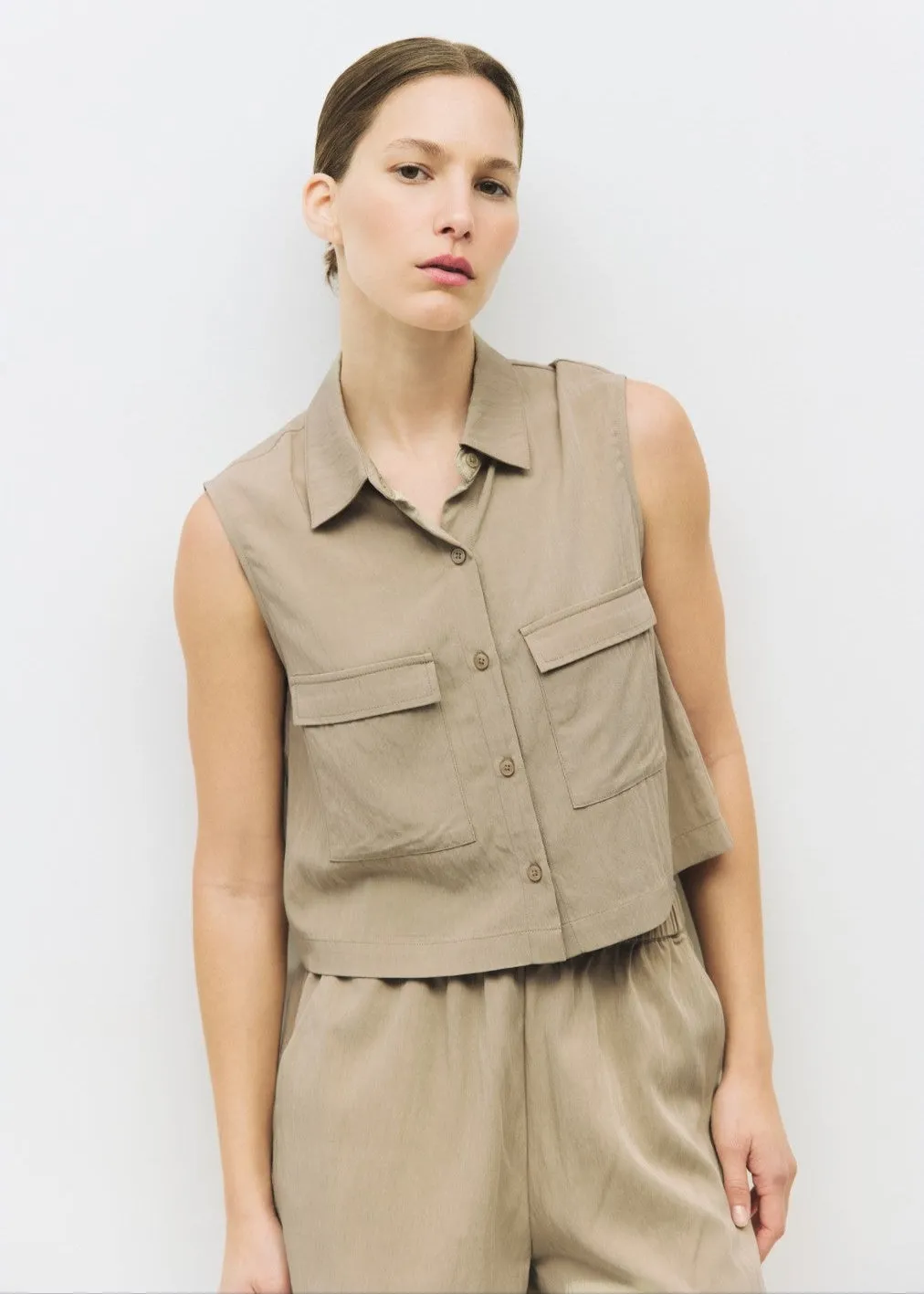 MARIAN UTILITY TOP HoodedVersion