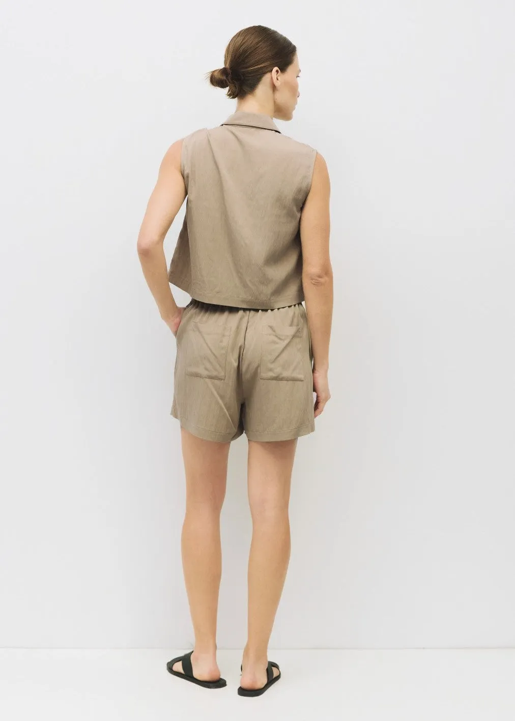 RawEdgedDesign standard fit MARIAN UTILITY TOP