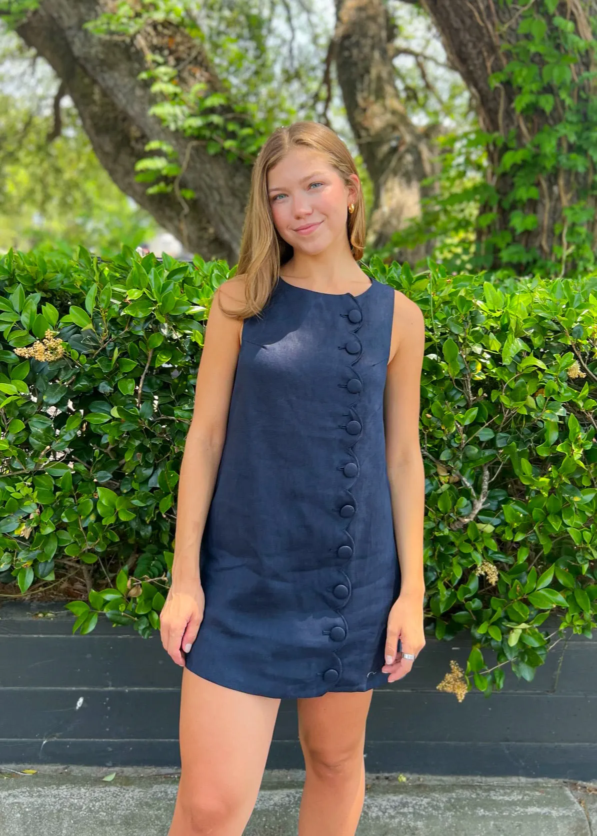 RENEE SLEEVELESS MINI DRESS Refined Presence