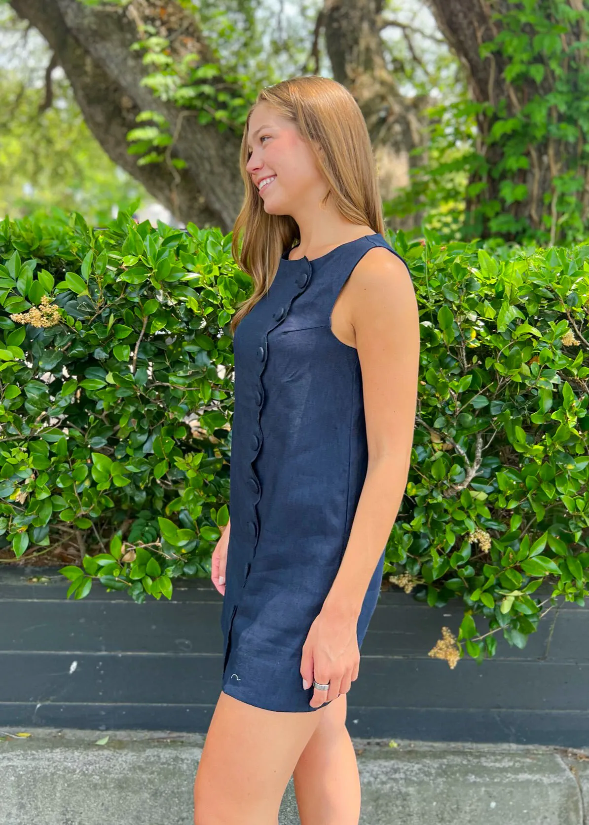 RENEE SLEEVELESS MINI DRESS Vibrant Light Light and Breezy