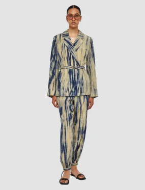 LowProfile Seam Design Joubert Tie Dye Silk Jacket