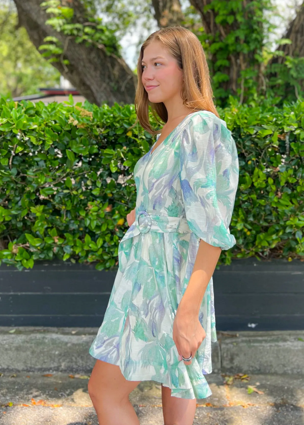 Winter Classic Smart Wear ALEXIS BELTED MINI DRESS